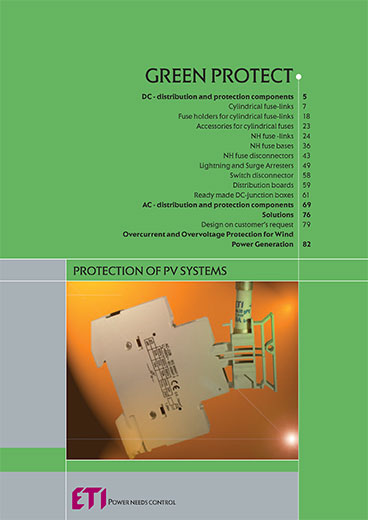 Catalog ETI Protectie sisteme fotovoltaice